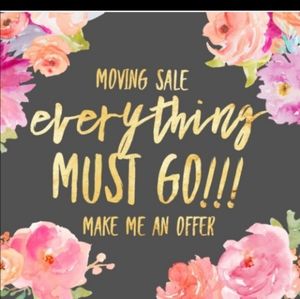MOVING SALE!